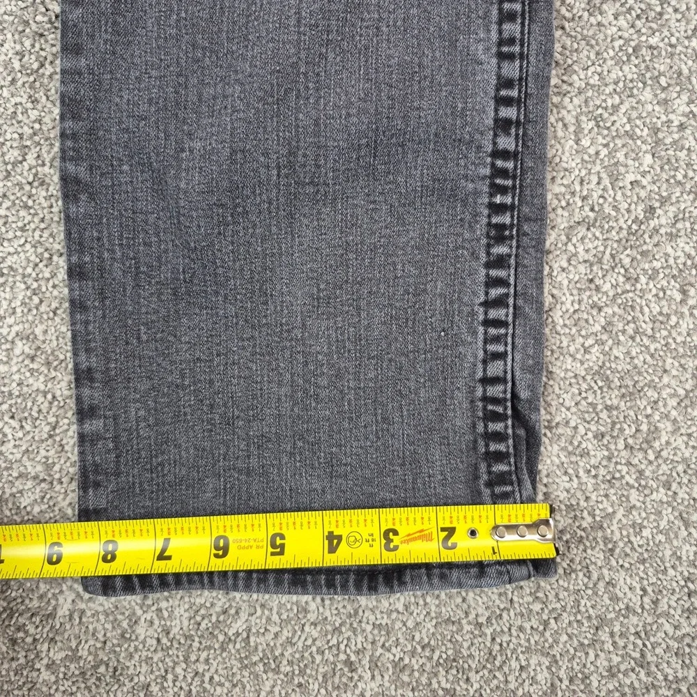 BKE Jake Bootcut Jeans Mens 34x30 Black Washed Stretch Denim